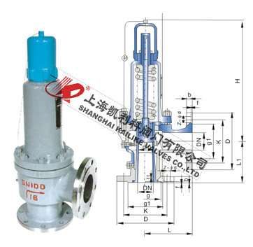 A41H、A41Y彈簧微啟封閉式安全閥
